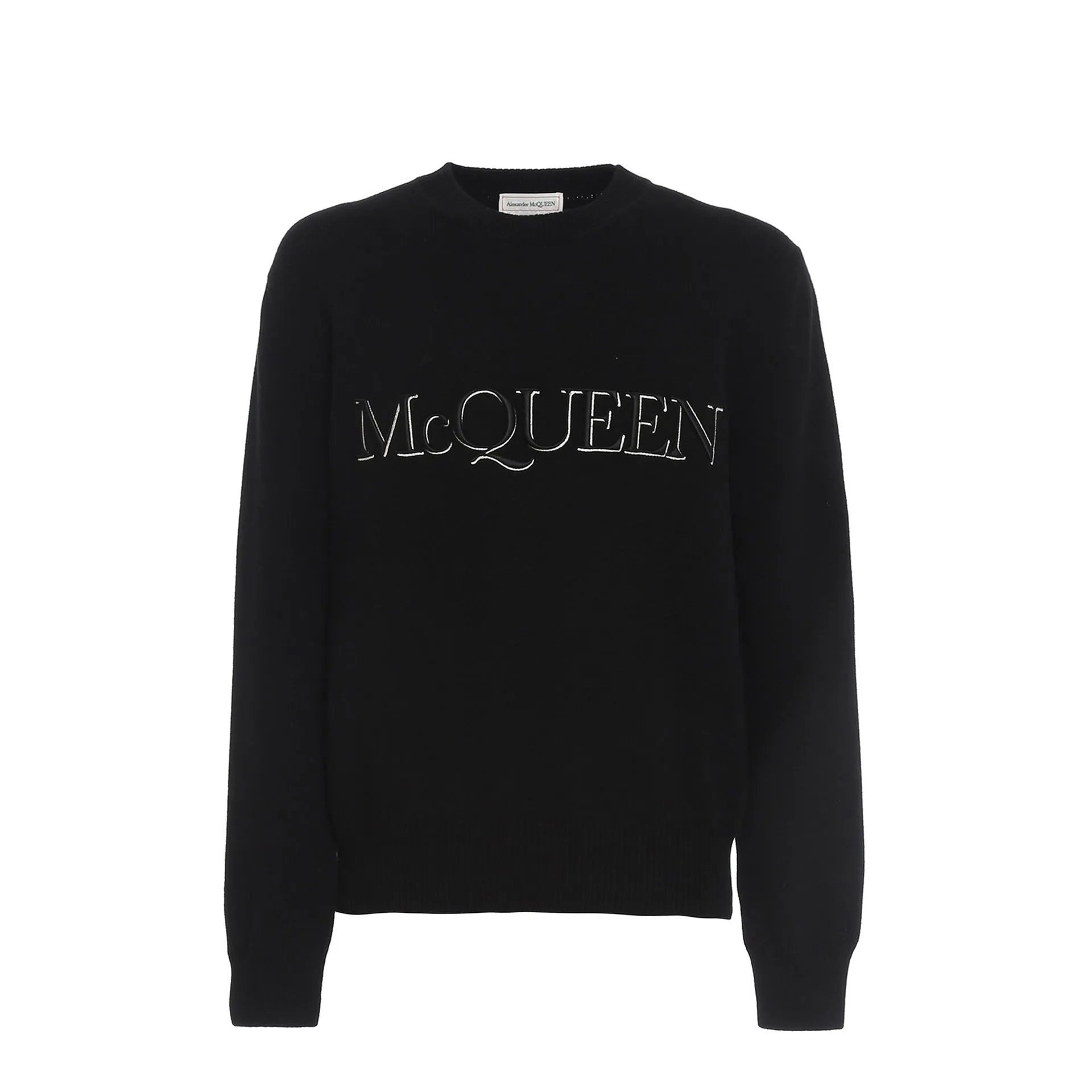 Alexander McQueen - Maglioni in cotone con logo