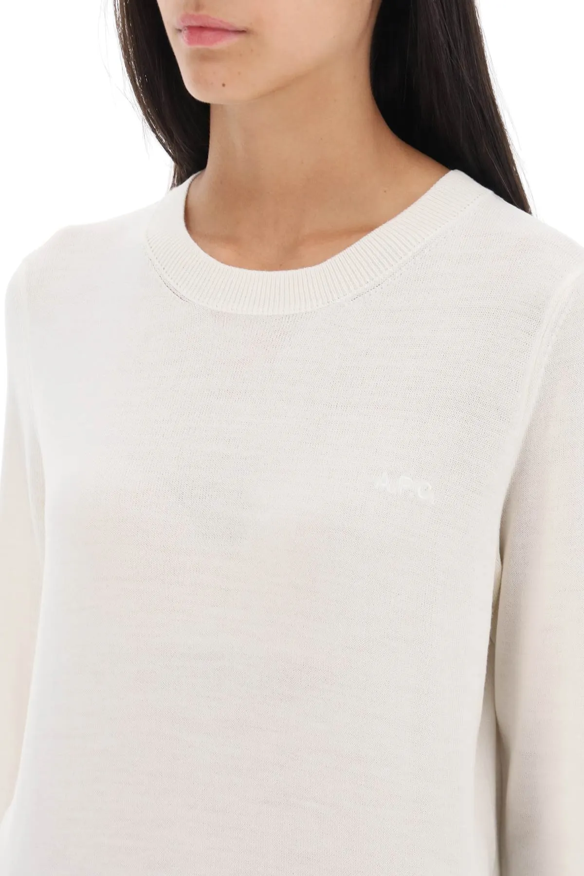 A.p.c. virginie crew-neck sweater