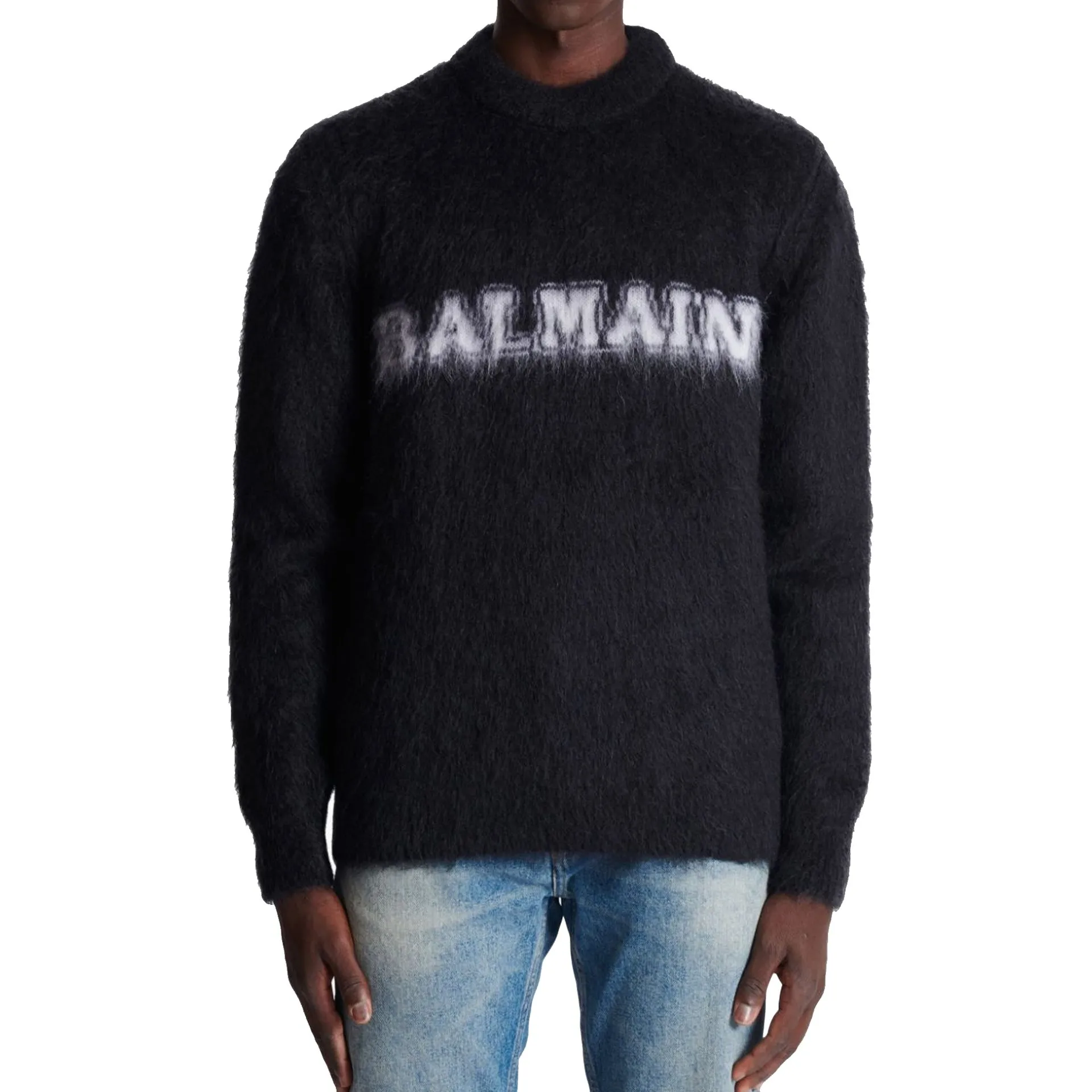 Balmain - Maglia con stampa logo