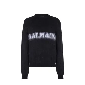 Balmain - Maglia con stampa logo