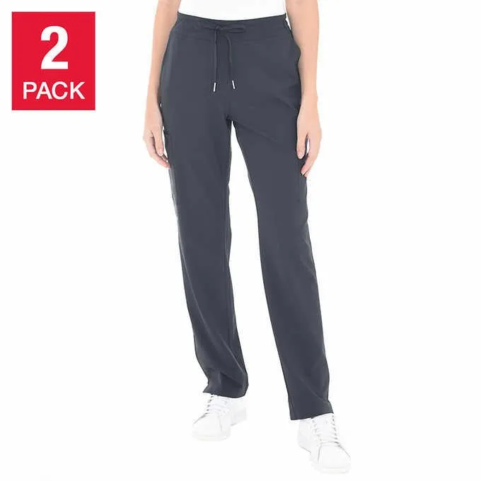 BT Supply Co Women's Cargo Scrub Pants 2-Pack