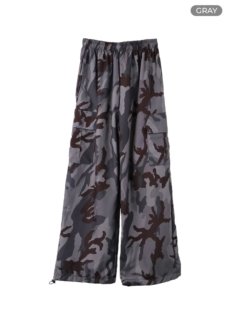 Camo Cargo Baggy Pants (UNISEX) CF423