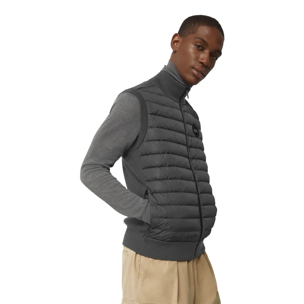 Canada Goose Men's Hybridge Knit Vest - Black Disc