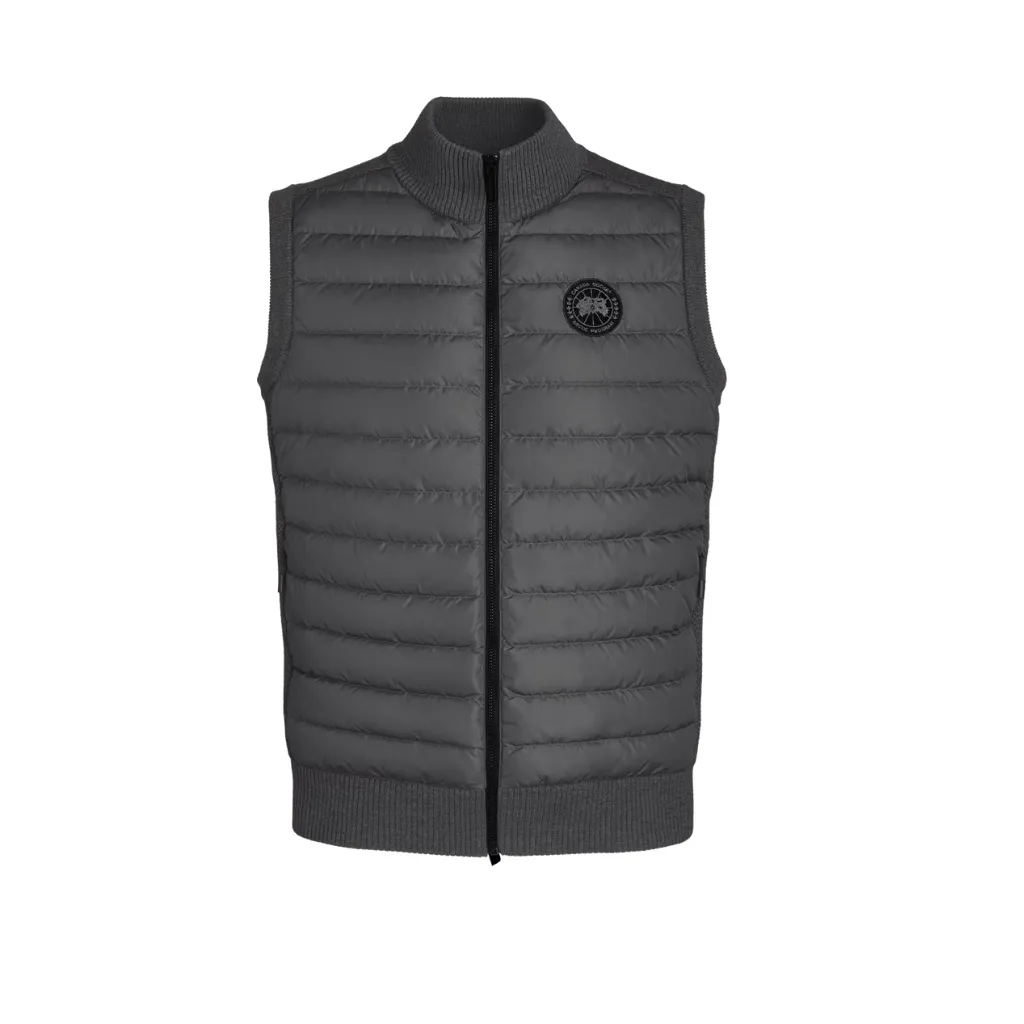 Canada Goose Men's Hybridge Knit Vest - Black Disc