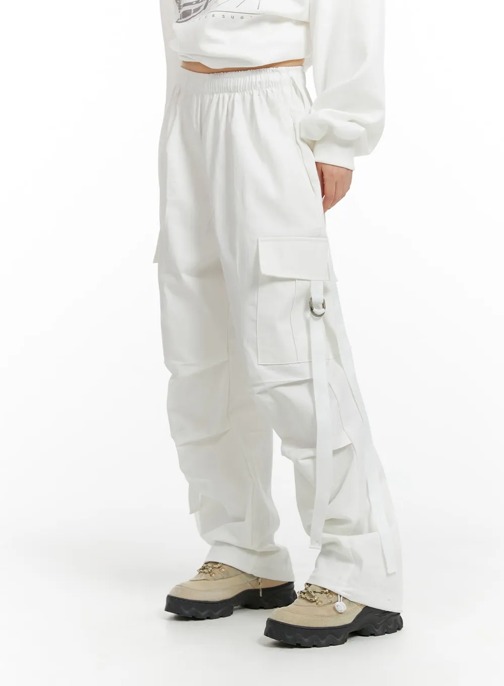 Cargo Wide Pants (UNISEX) CF423