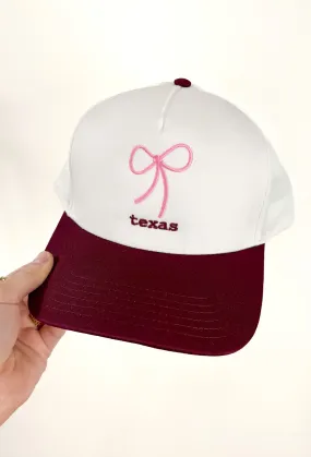 Charlie Southern: Texas Bow Trucker Hat