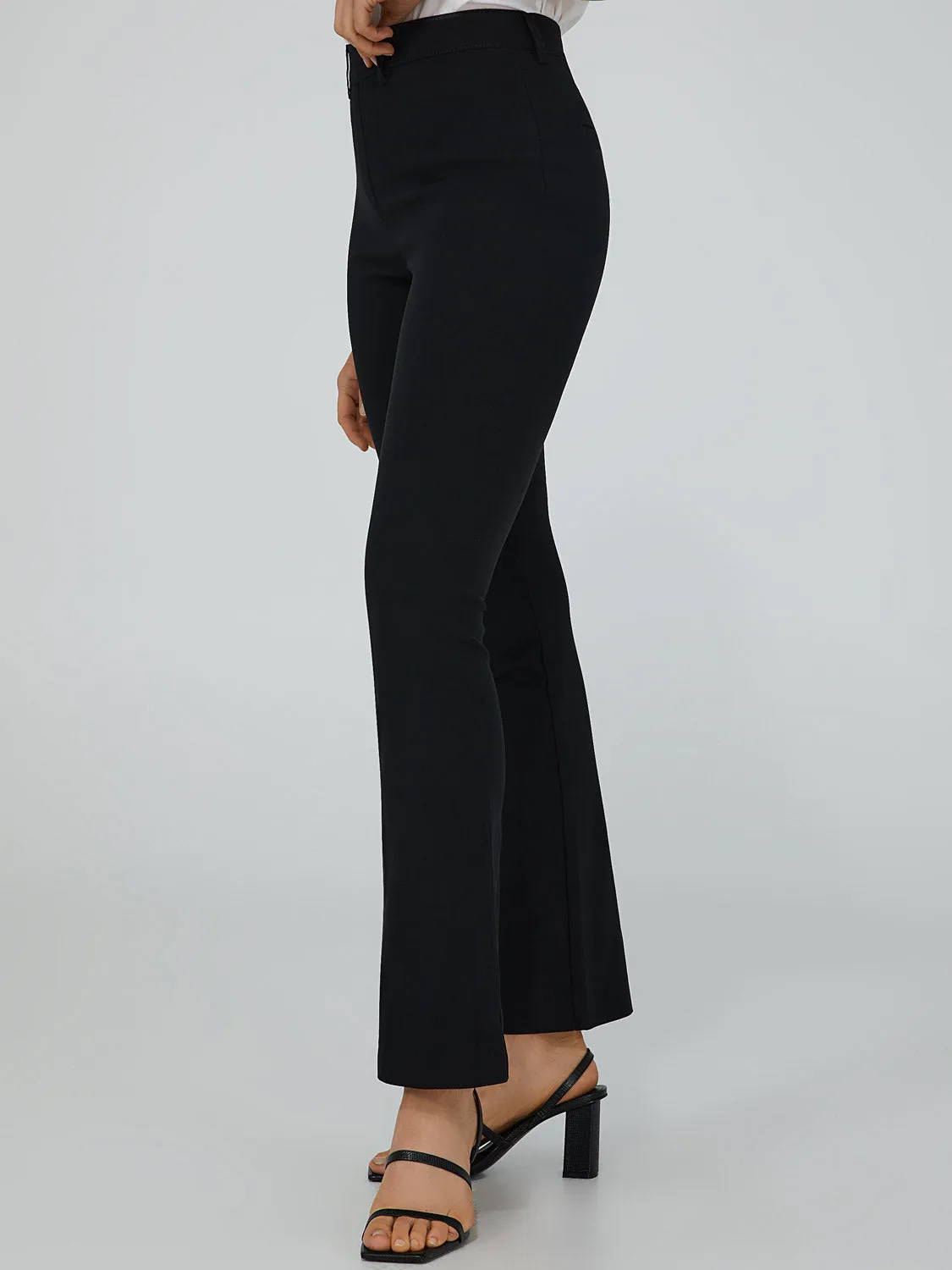 Classic Rise Flare Leg Pants