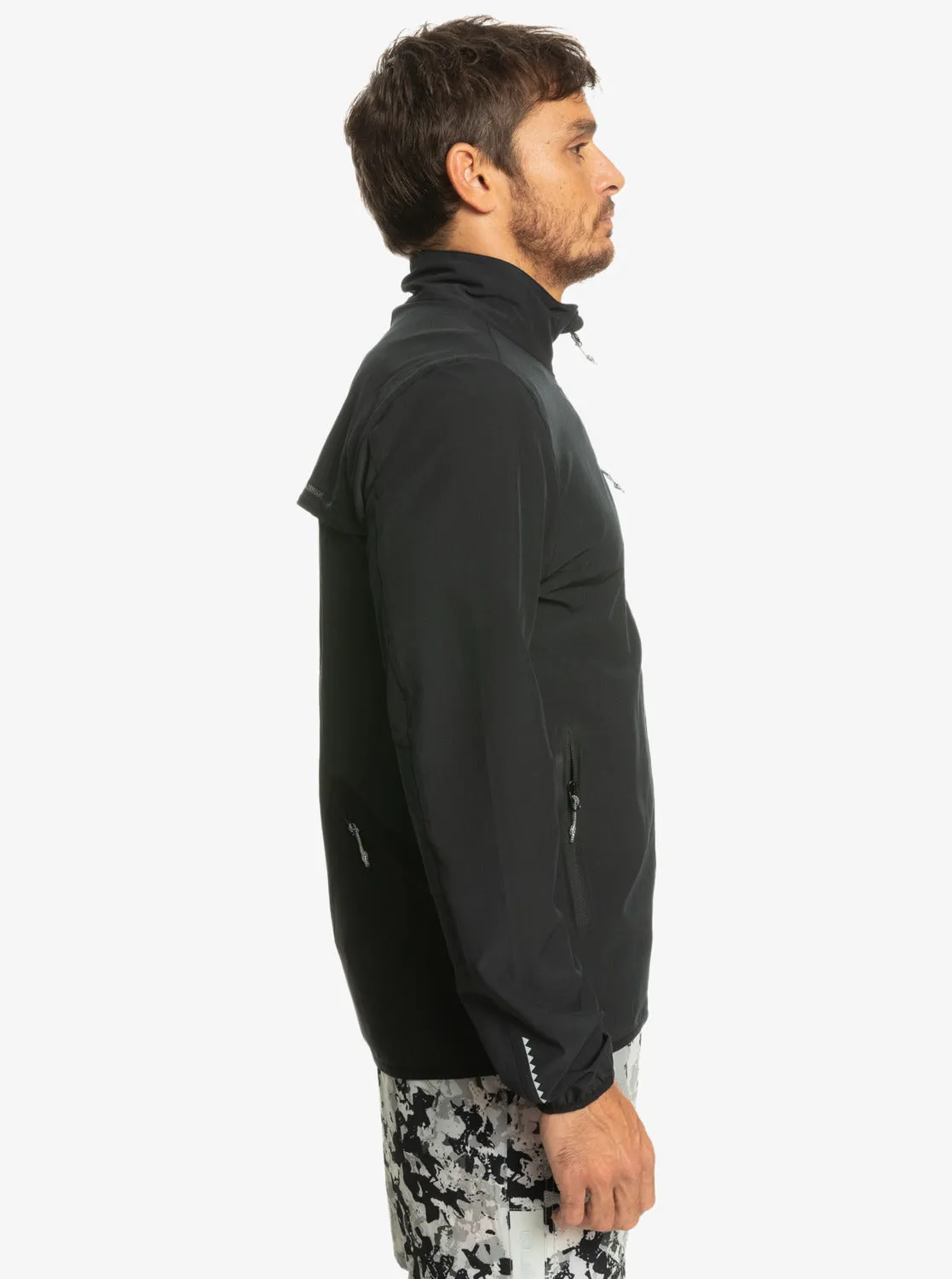 Cross Over Lightweight Jacket - Black