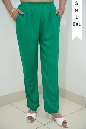 Dark Green Rayon Kurti Pant