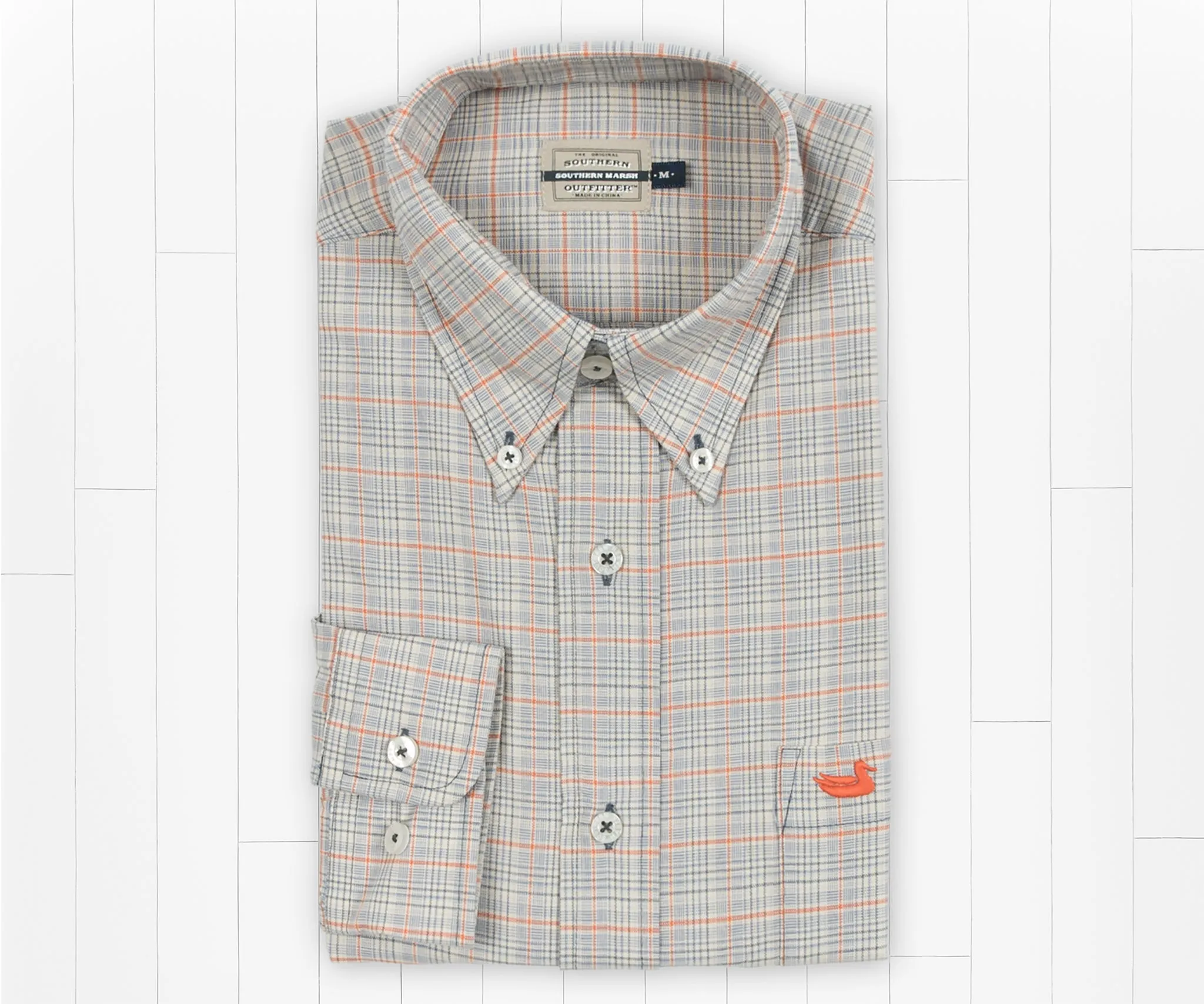 Davidson Washed Check Dress Shirt