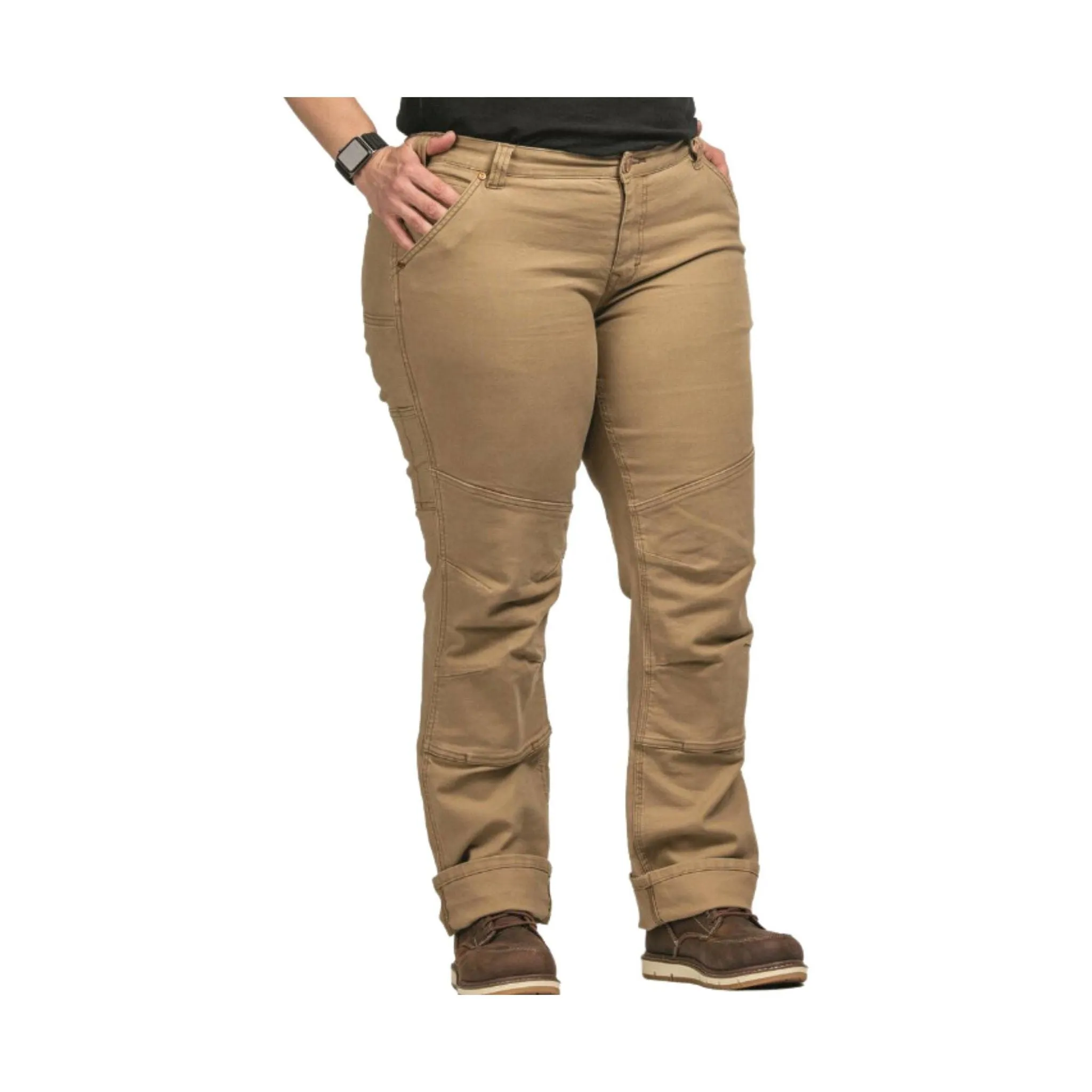 Dovetail Women's Go To Pant - Sawdust Brown