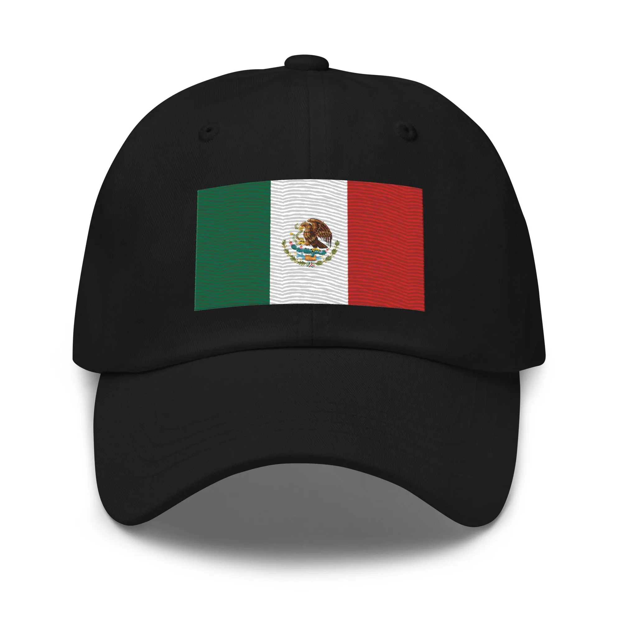 Embroidered Mexico Flag Dad Hat