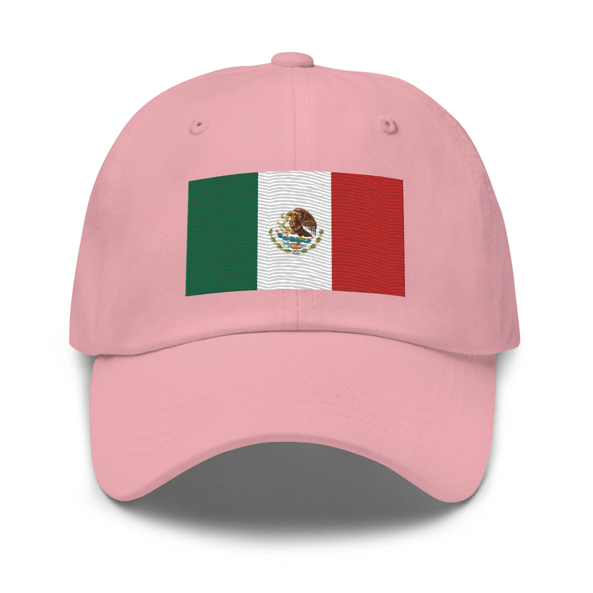 Embroidered Mexico Flag Dad Hat