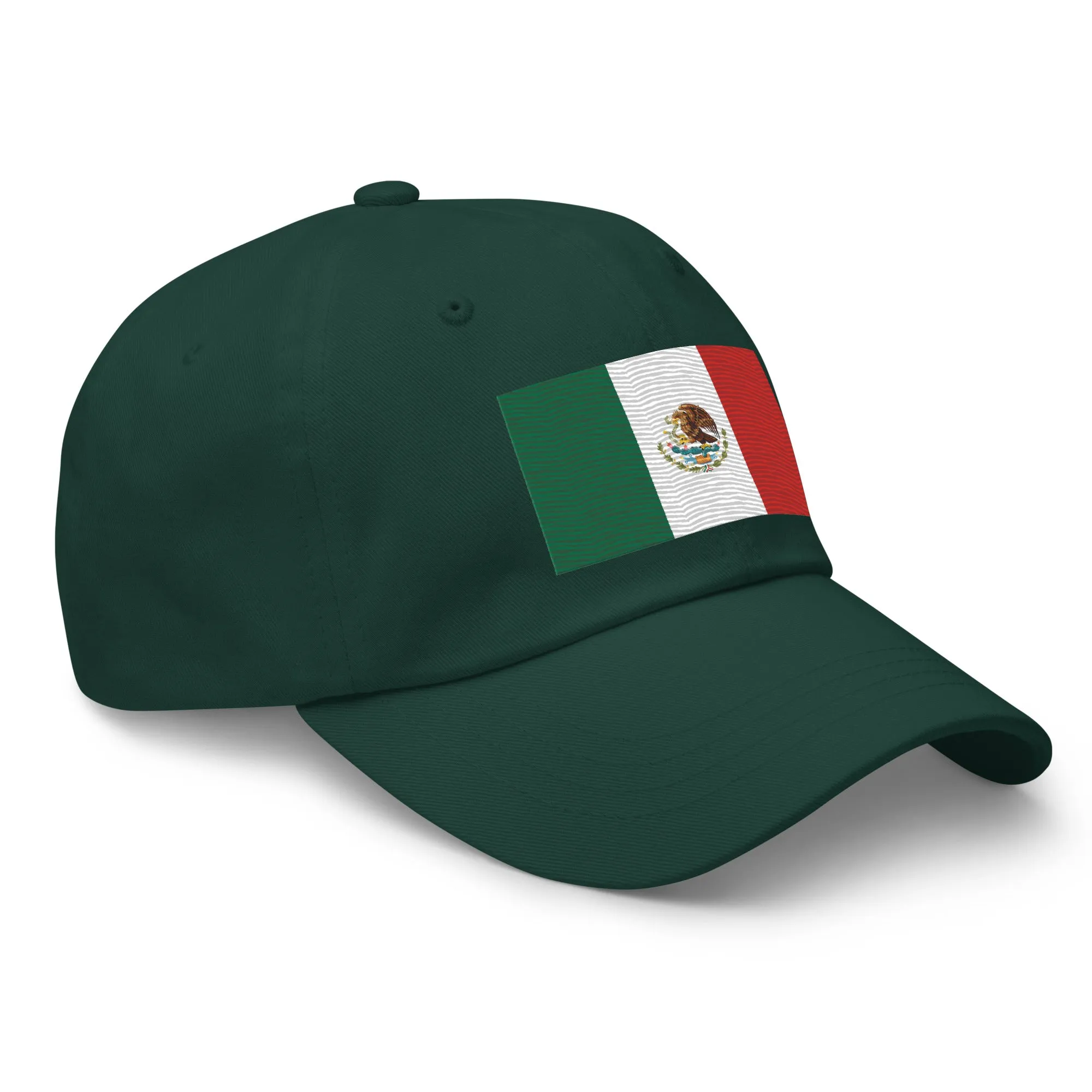 Embroidered Mexico Flag Dad Hat