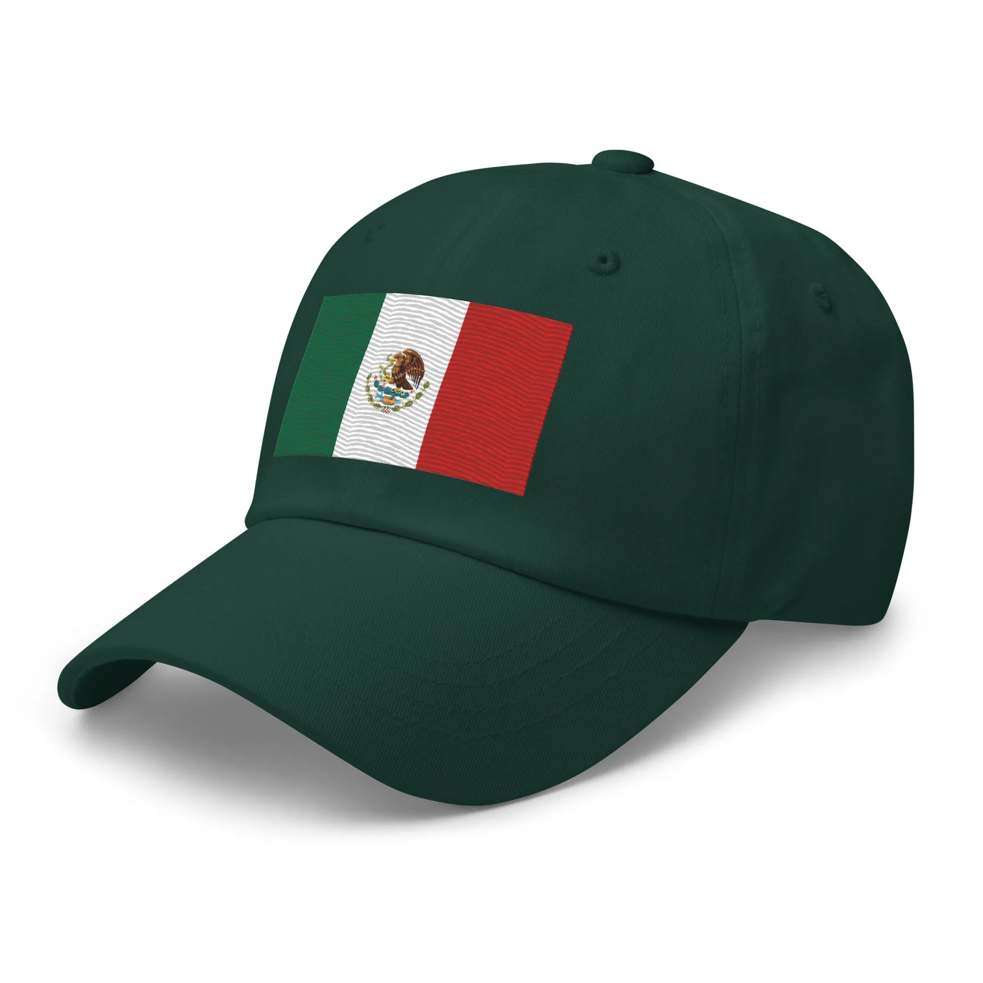 Embroidered Mexico Flag Dad Hat