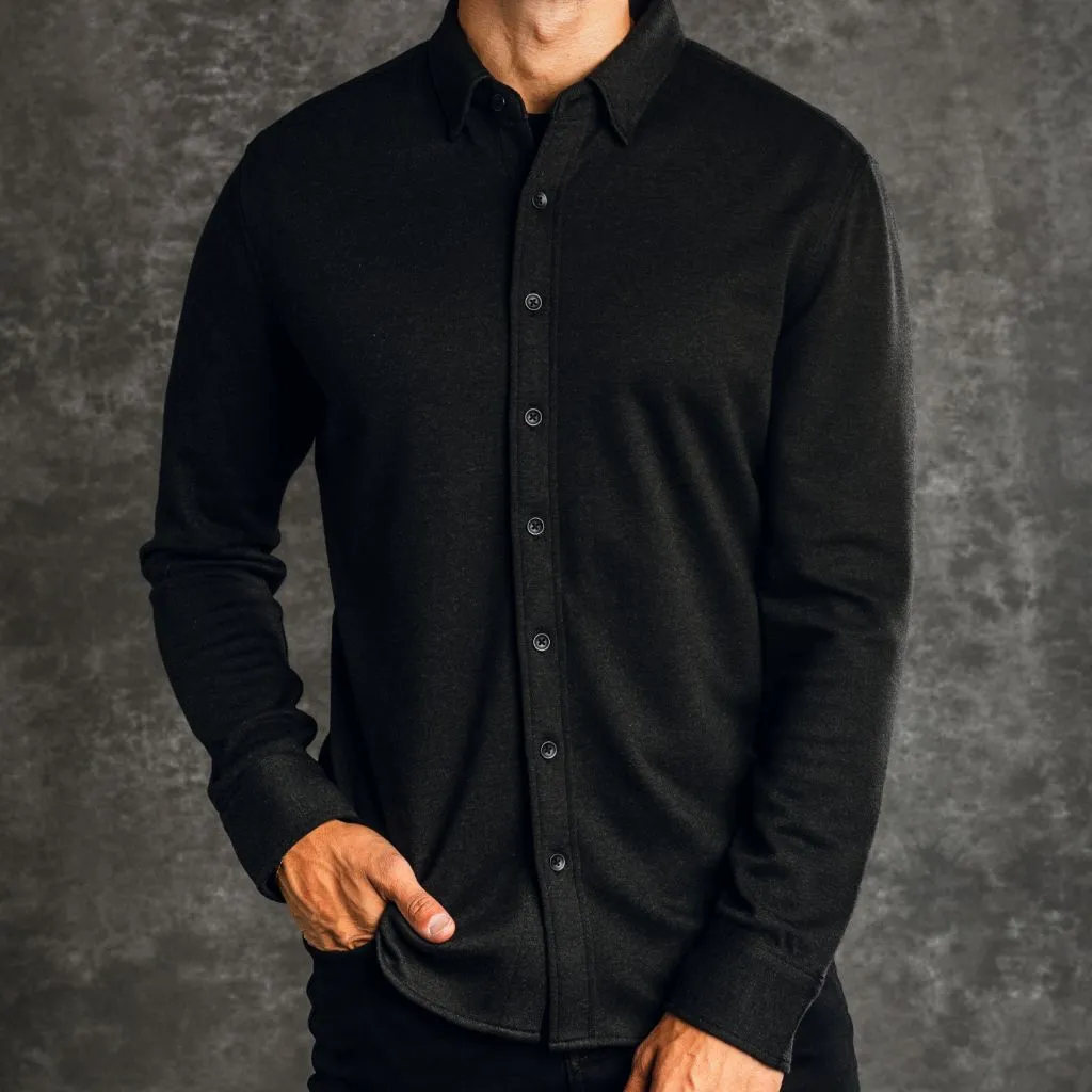 Everyday Button-Down Shirt | Black