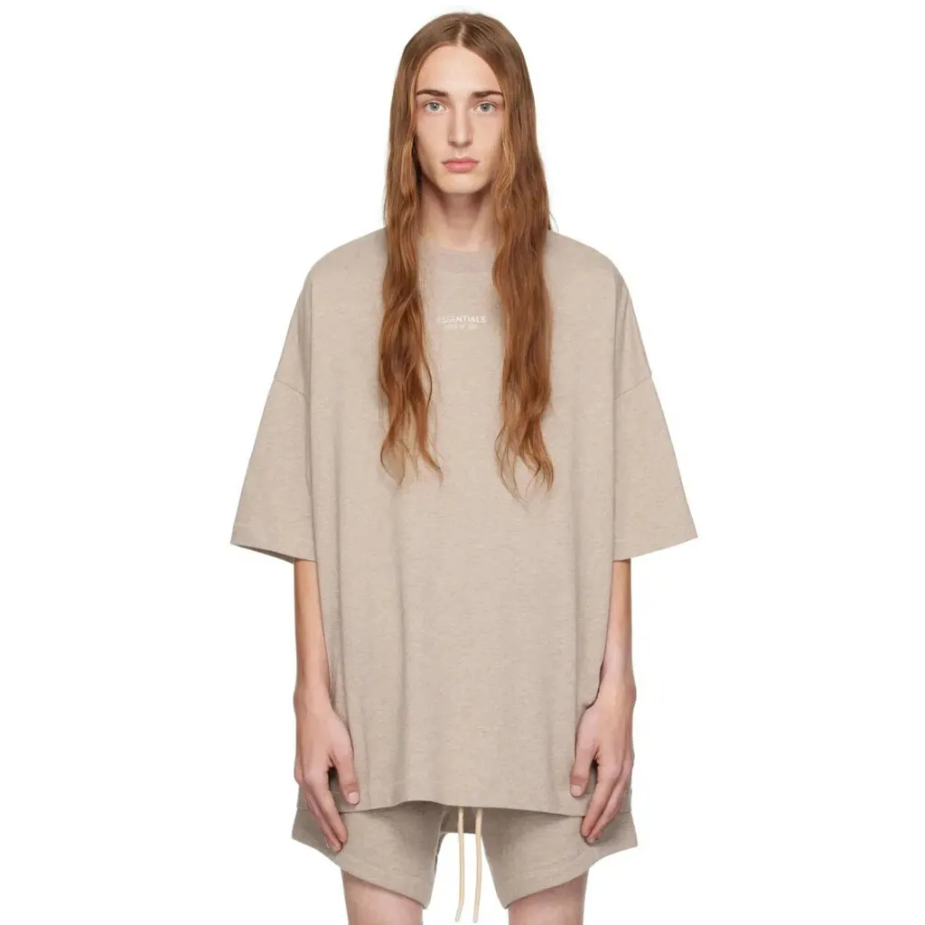 Fear Of God Essentials T-Shirt 'Core Heather' M