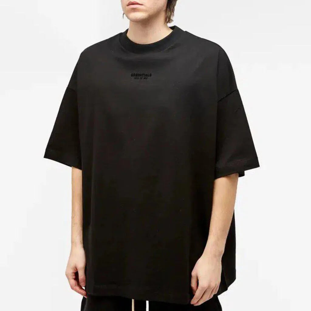 Fear Of God Essentials T-Shirt 'Jet Black - Small Logo' M