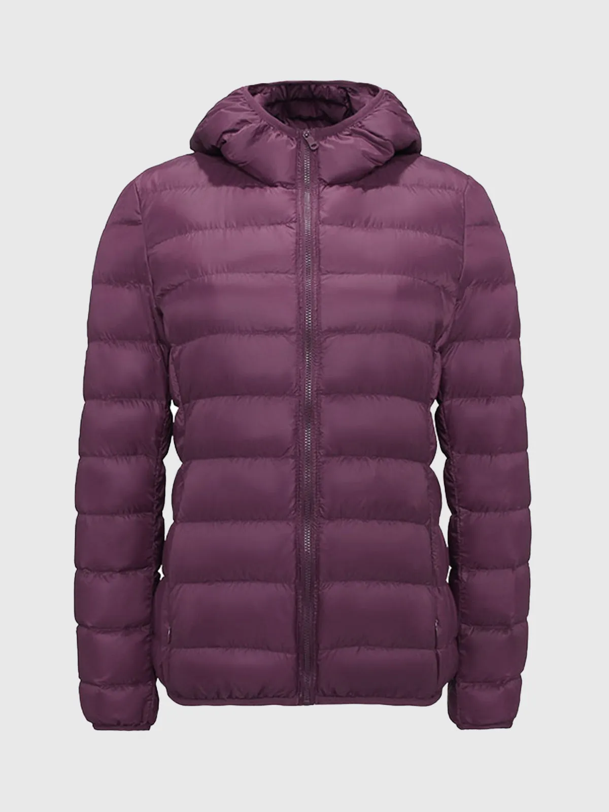 Featherweight Packable Down Puffer Hooded Jacket