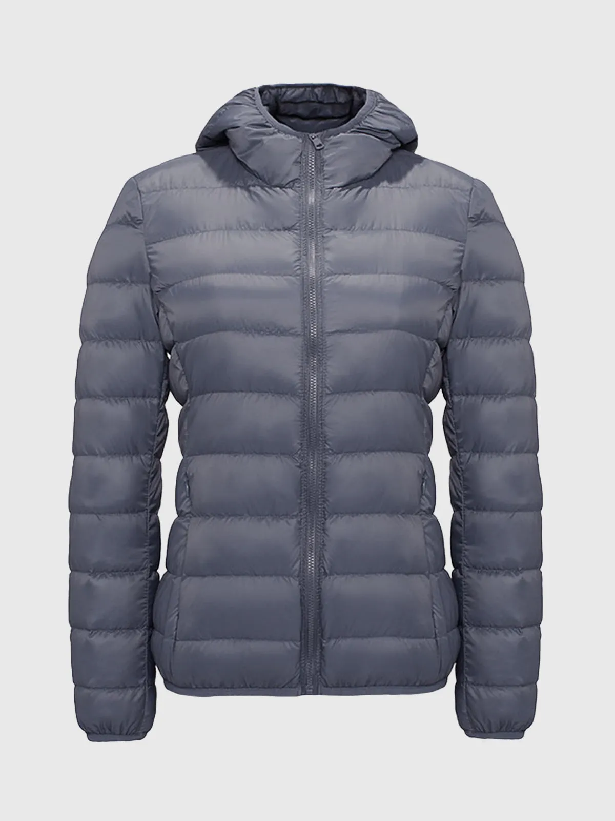 Featherweight Packable Down Puffer Hooded Jacket