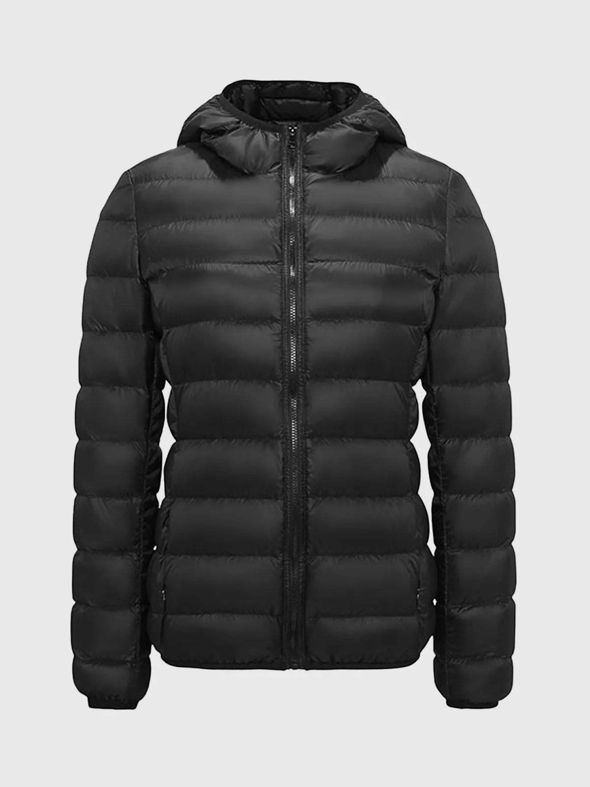 Featherweight Packable Down Puffer Hooded Jacket