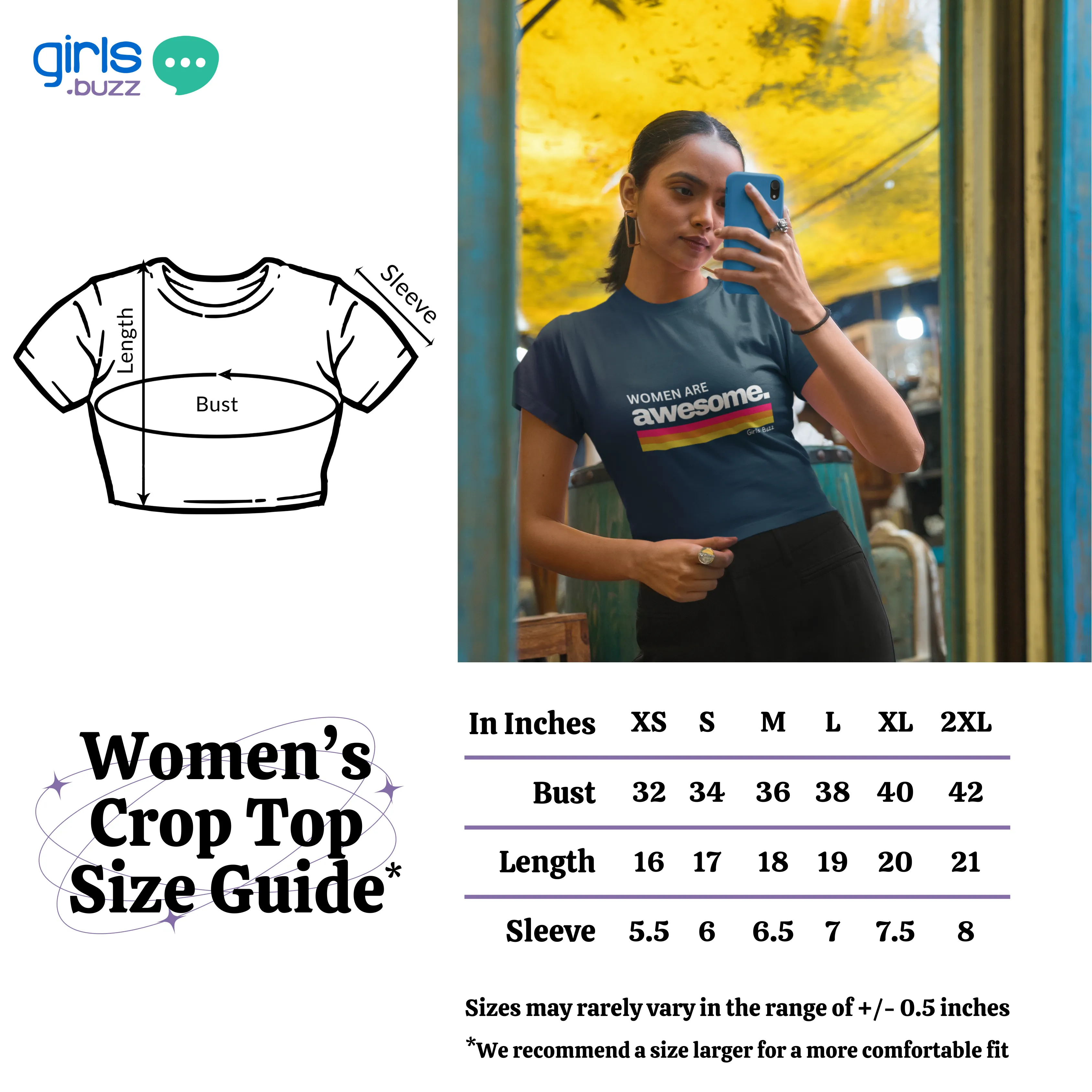 Feminism Crop Top