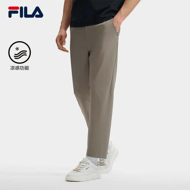 FILA CORE LIFESTYLE BLUE Men Woven Pants (Ash)