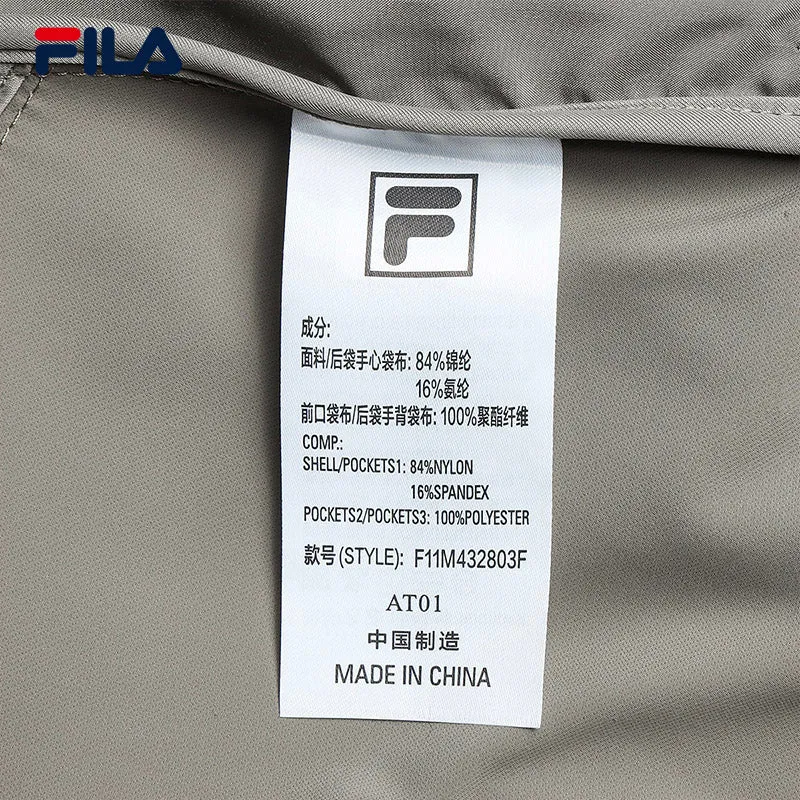 FILA CORE LIFESTYLE BLUE Men Woven Pants (Ash)