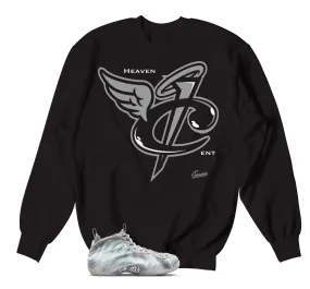 Foamposite Dream A World Sweater - Heaven Cent - Black