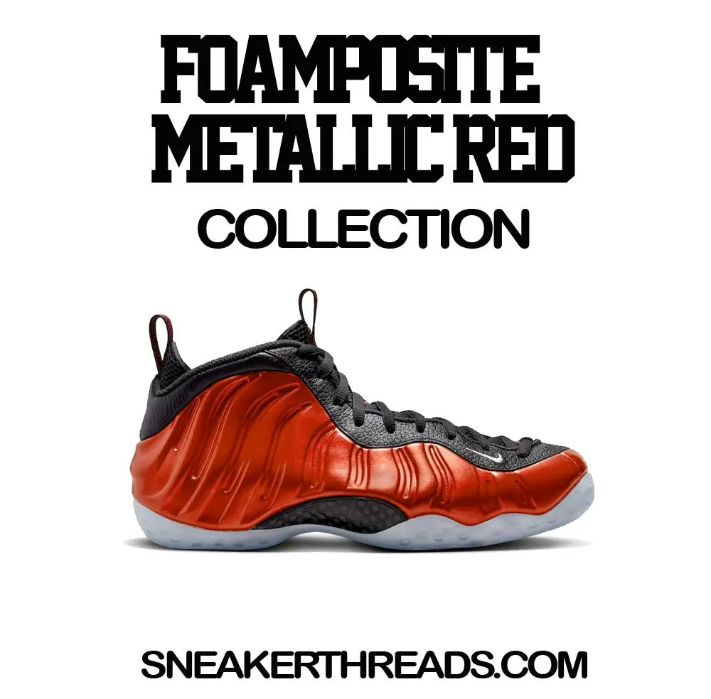 Foamposite Metallic Red Nineties Sweater