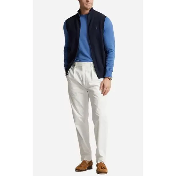 FULL ZIP SWEATER VEST