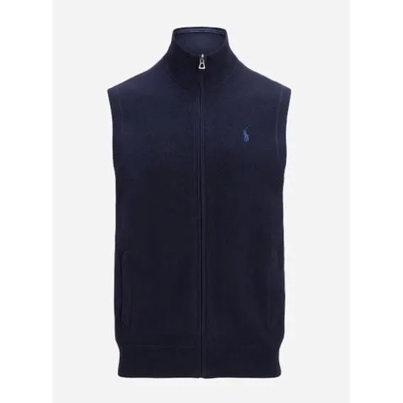 FULL ZIP SWEATER VEST