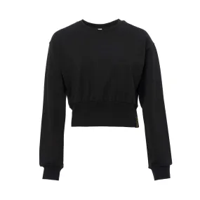 G-Mynx Loose Fitting Sweater with Control Waist (Jet Black)