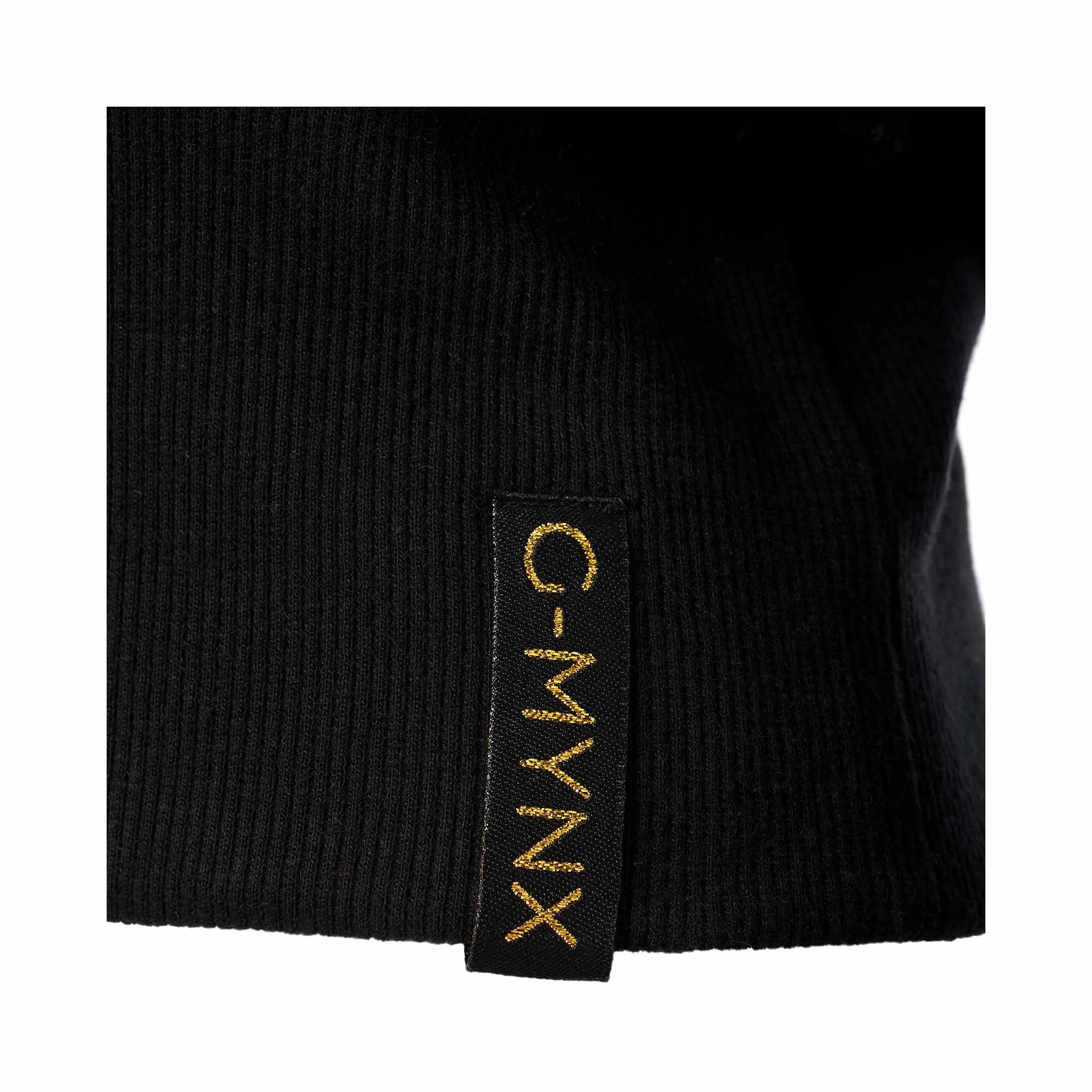 G-Mynx Loose Fitting Sweater with Control Waist (Jet Black)