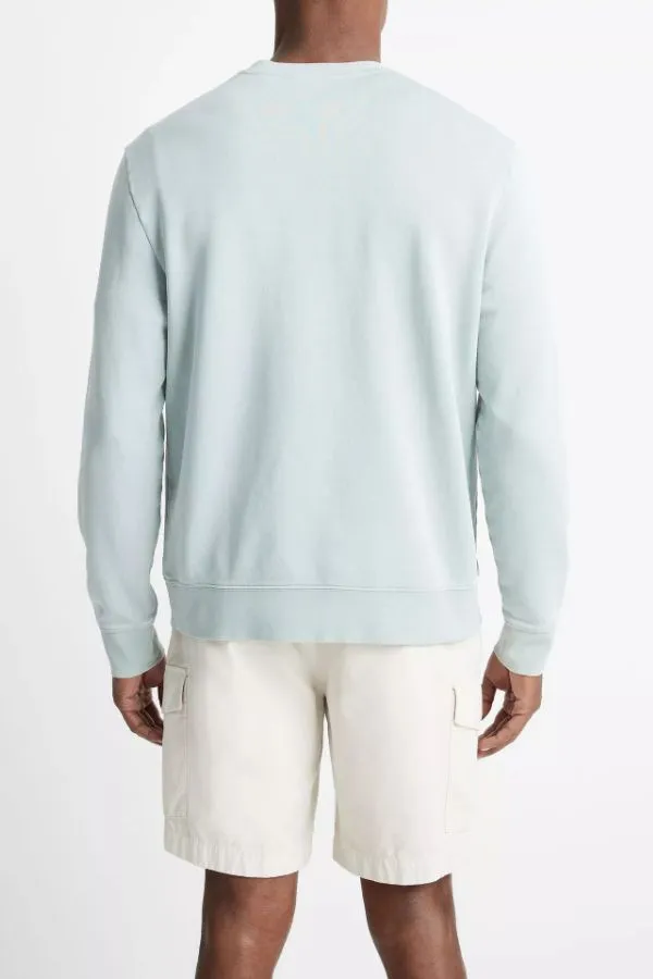 Garment Dye Cotton French Terry Pullover