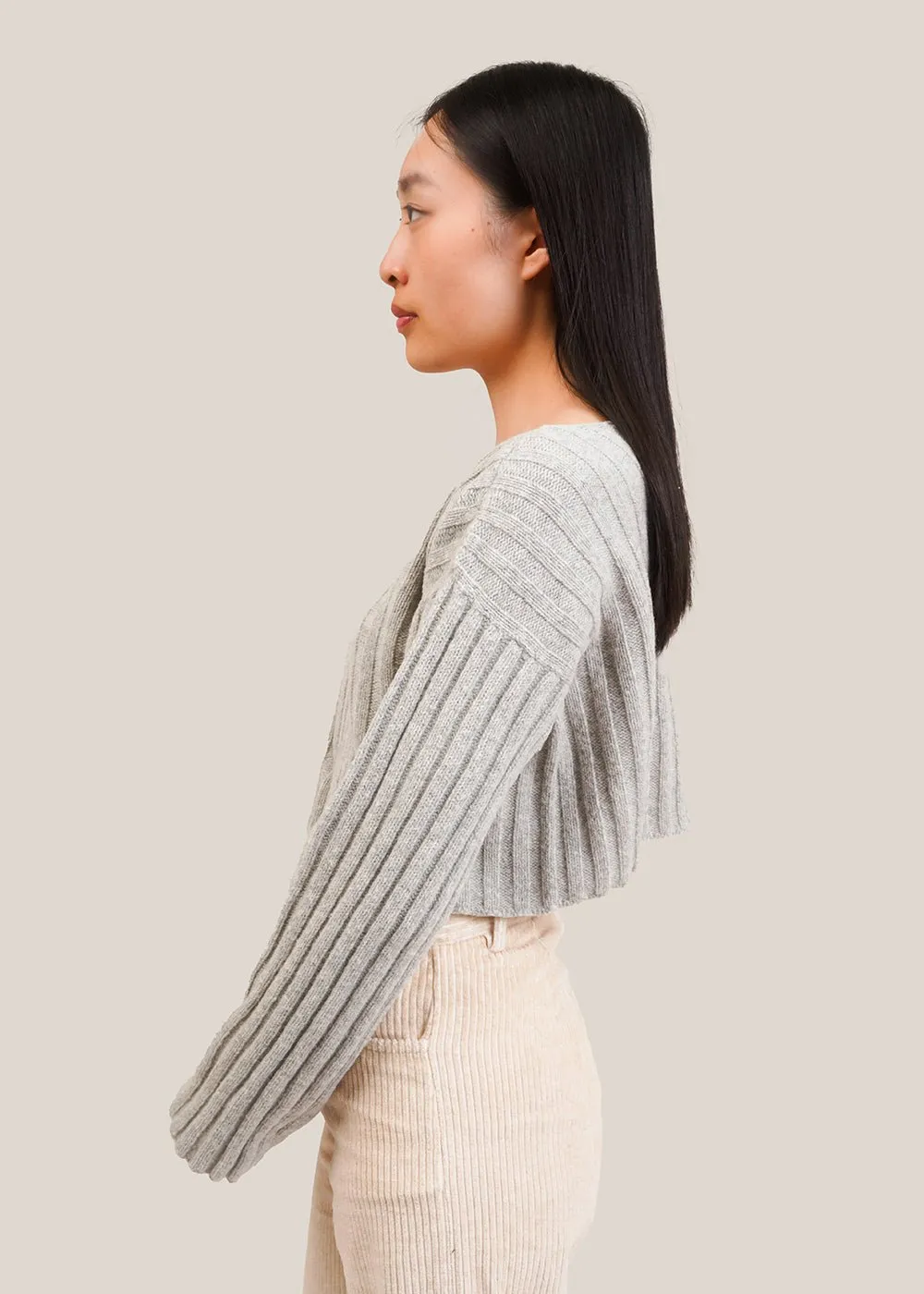 Grey Melange Macau Sweater