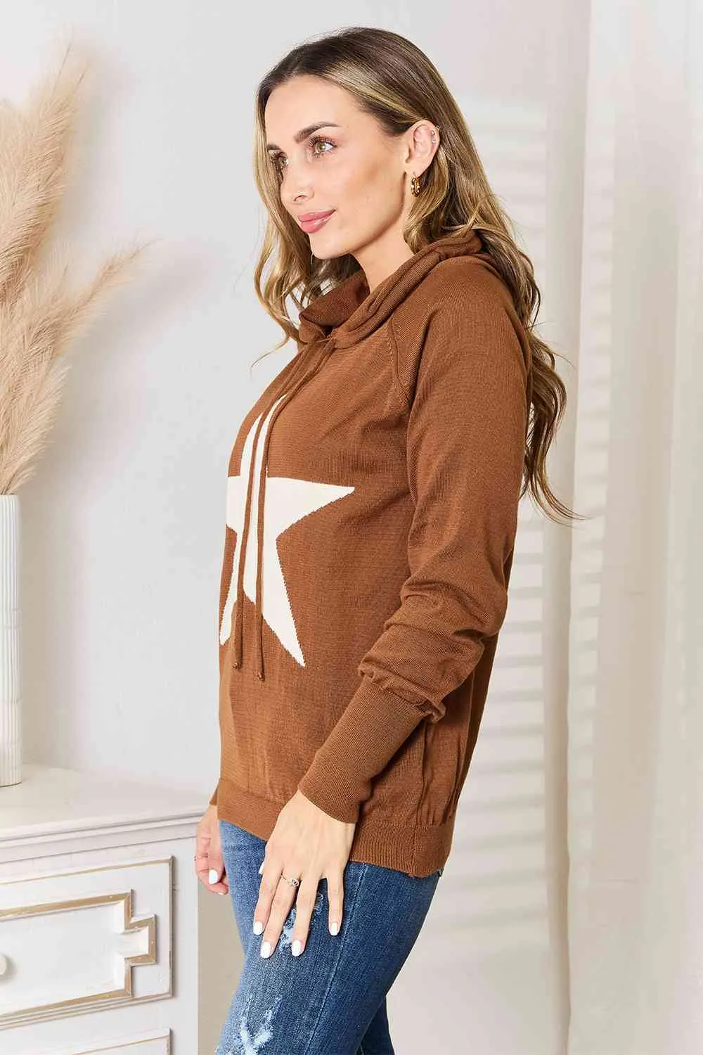 HEIMISH USA, Star Graphic Hooded Sweater