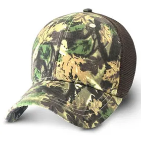 Hidden Camo Mesh - Structured Baseball Cap