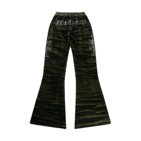   Juicy Couture Tie-Dye Flared Sweatpants 'Black'