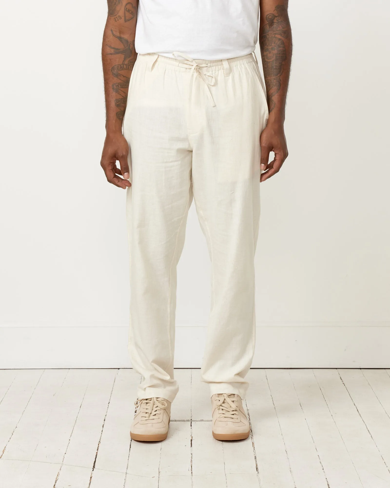 Lisboa Trouser in Natural