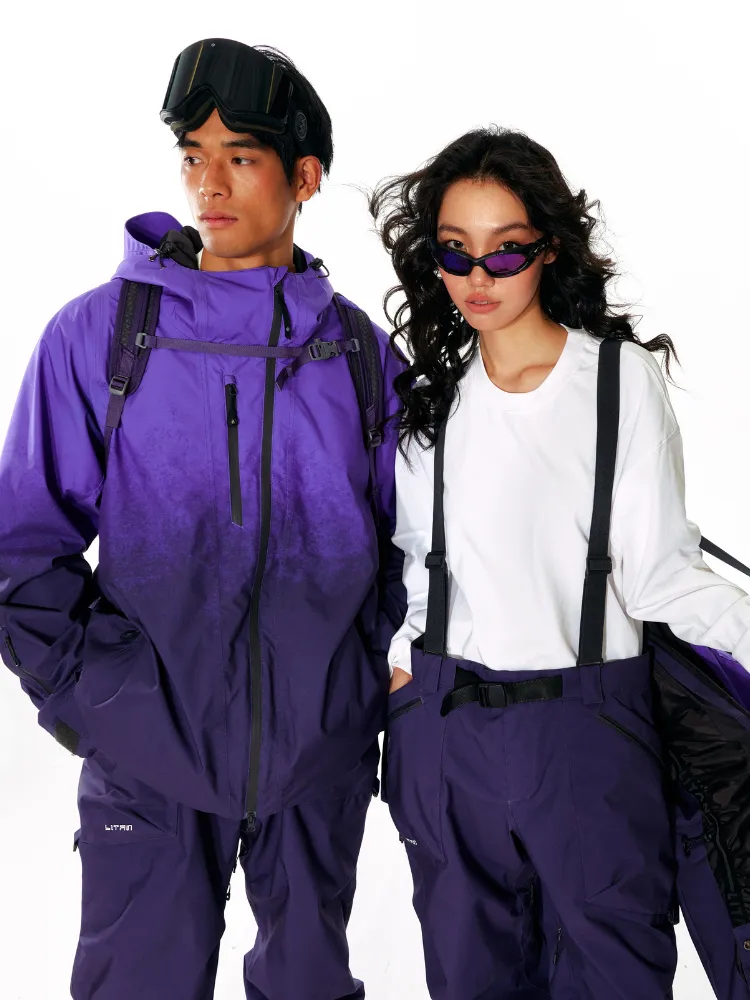 LITAN Alpine Teflon Purple Jacket - Unisex