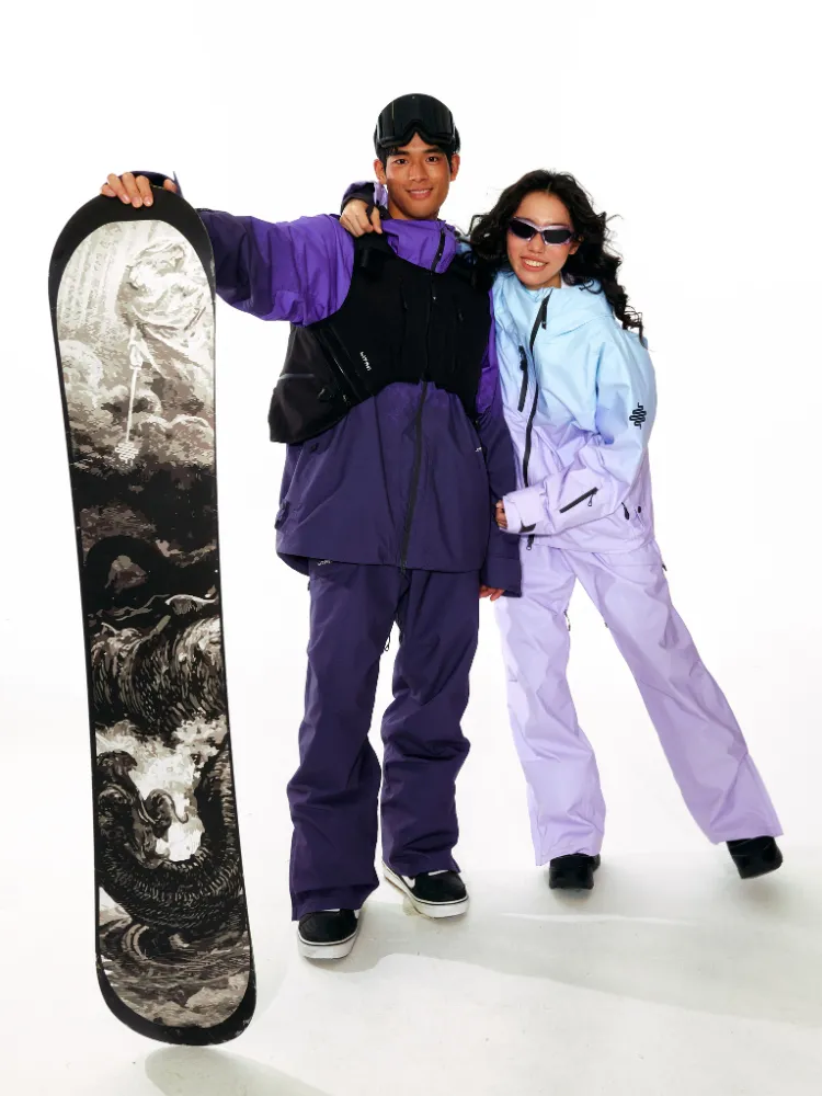 LITAN Alpine Teflon Purple Jacket - Unisex