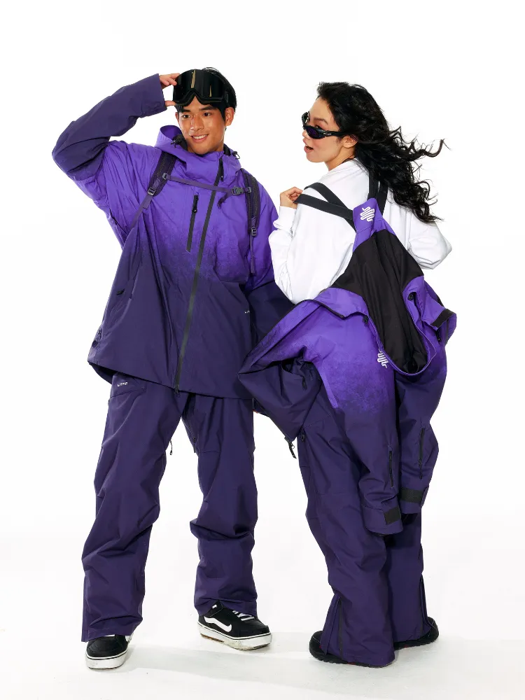 LITAN Alpine Teflon Purple Jacket - Unisex