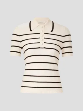 Matchmaker Knit Stripe Polo