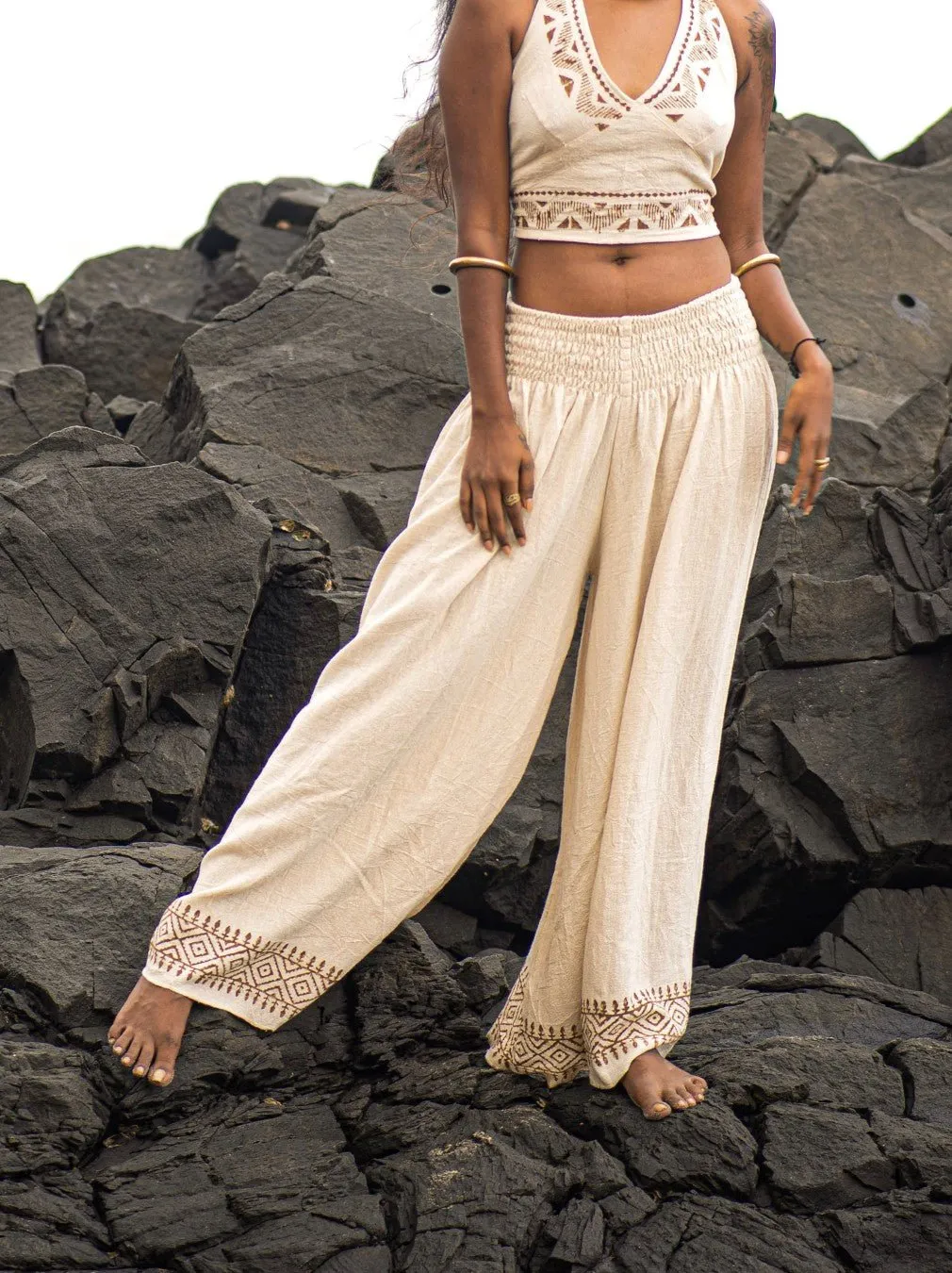 Medusa Palazzo Pants