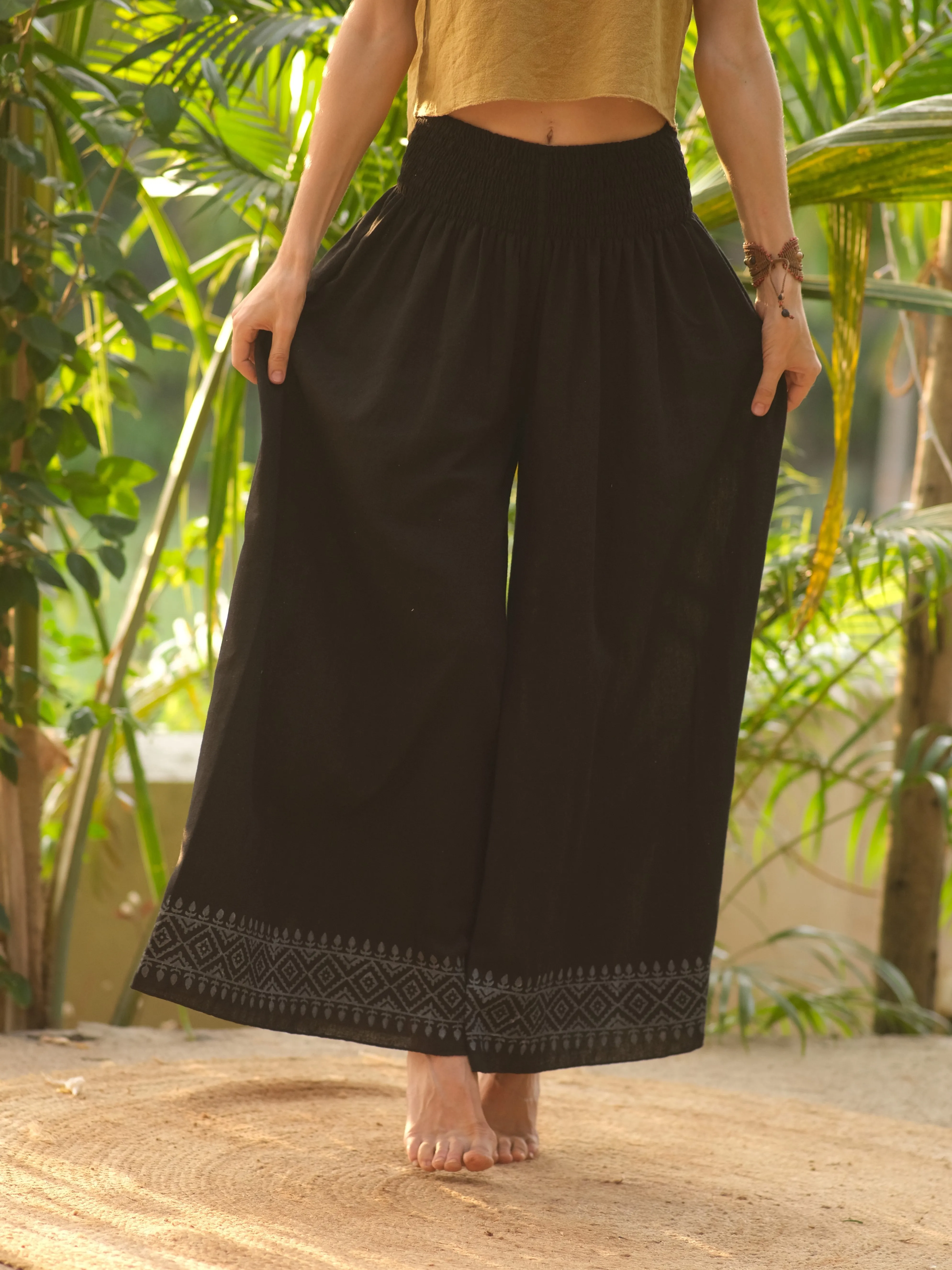 Medusa Palazzo Pants