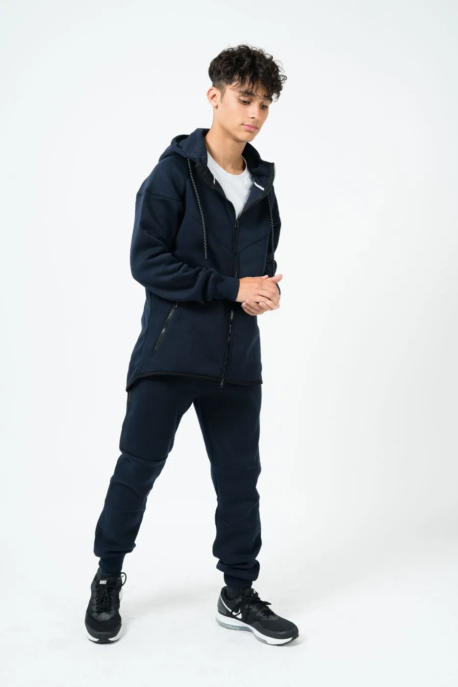 Mens Diagonal Stitching Tracksuit