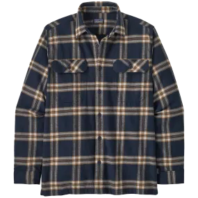 Men's Long Sleeve Organic Cotton Fjord Flannel Shirt