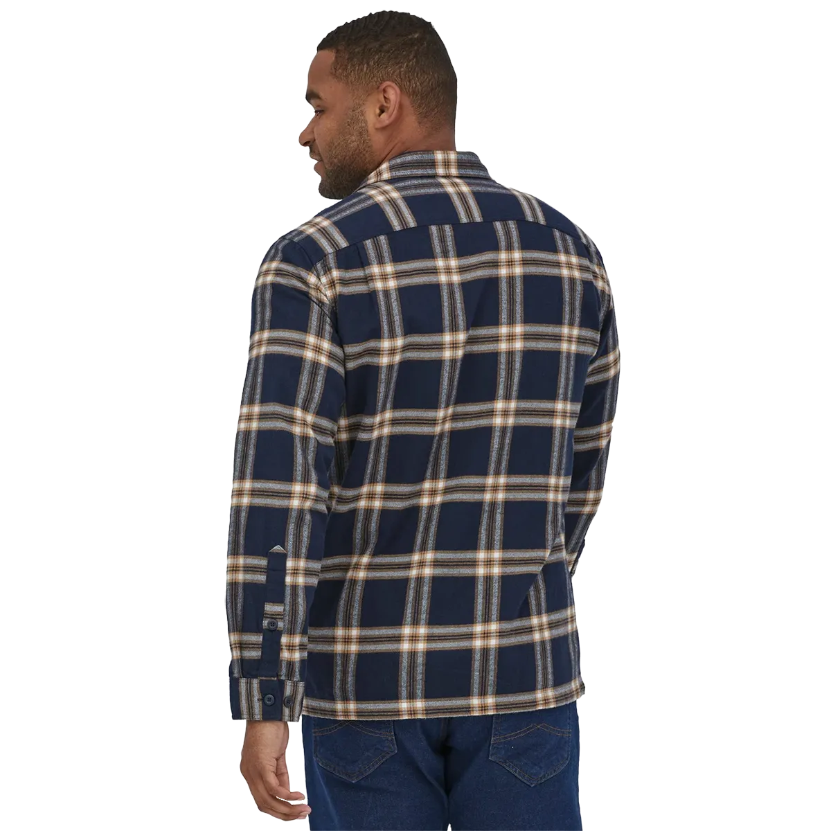 Men's Long Sleeve Organic Cotton Fjord Flannel Shirt