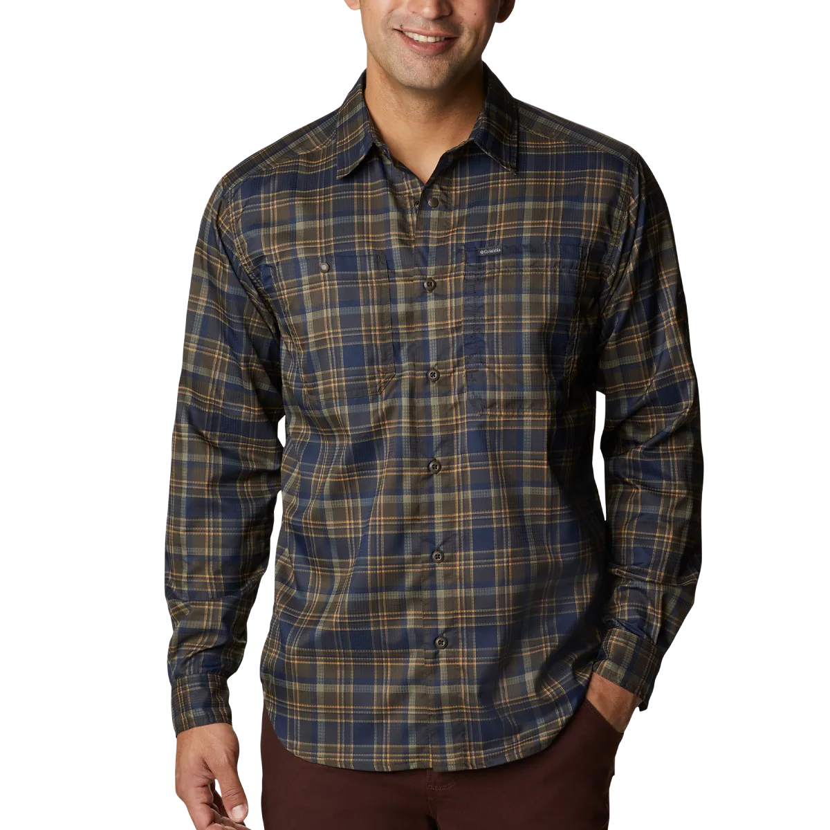 Men's Silver Ridge Utility Lite Plaid Long Sleeve